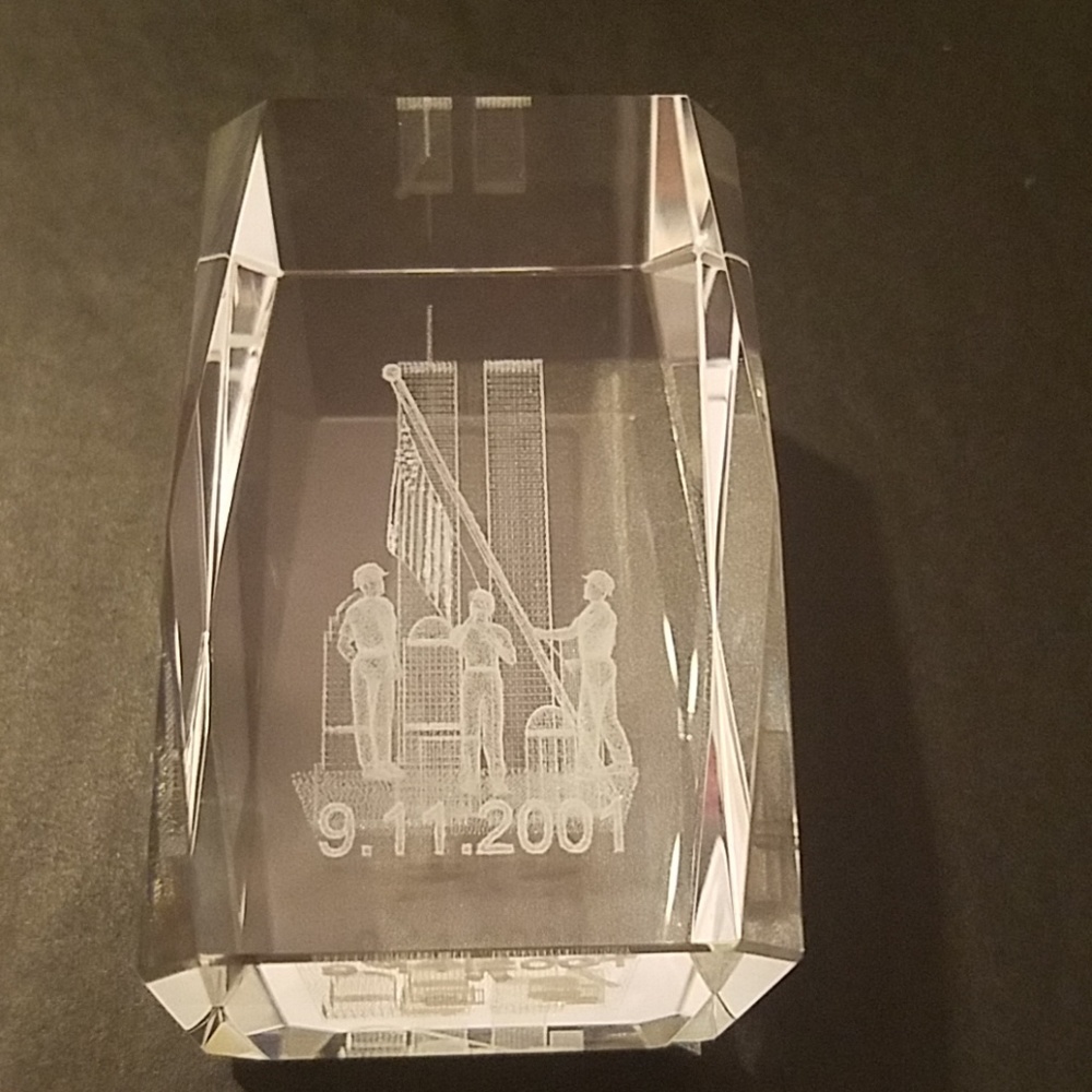 Twin Towers Crystal Commemorative